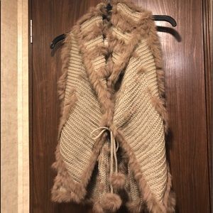 Vintage Concept fur vest